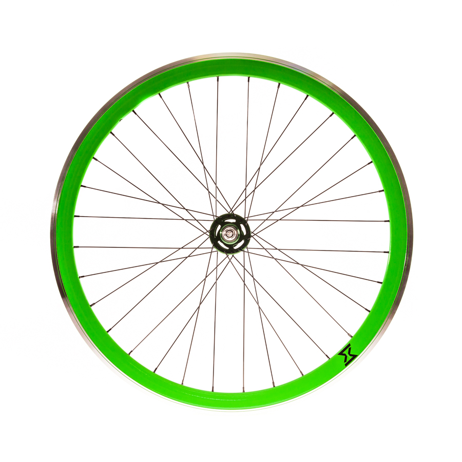 Roata Spate Single Speed/Fixie SXT 700-32H 40 mm Verde